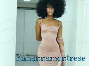 Kahannamontrese