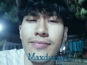 Maxdurand