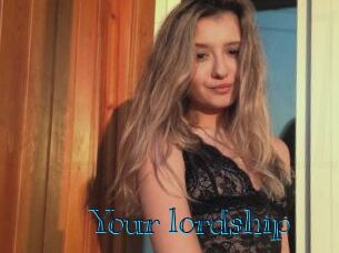 Your_lordship